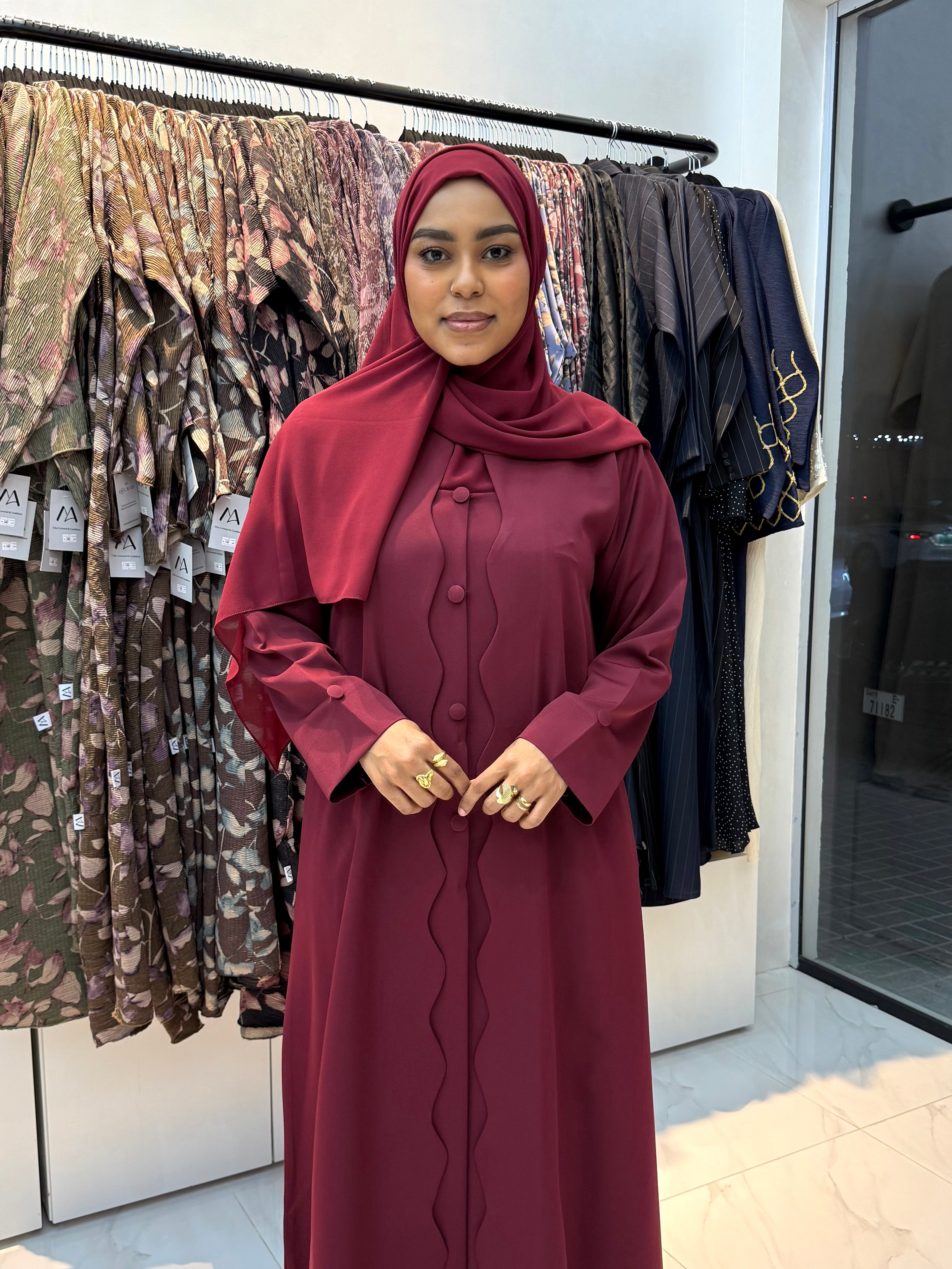 Maroon Abaya – My Abaya
