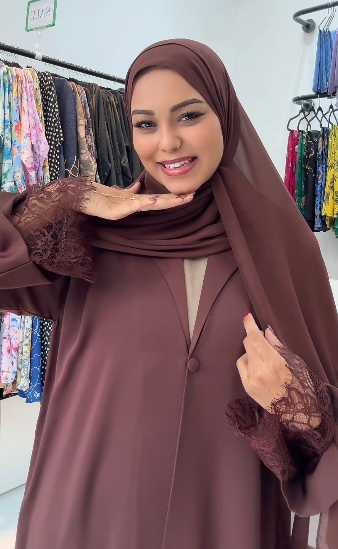 Brown Lace