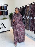 Printed Abaya