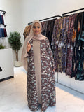 Printed Abaya
