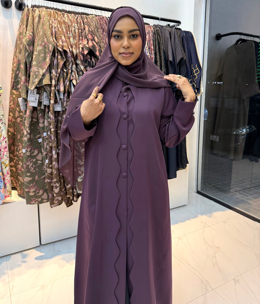 Mauve Abaya