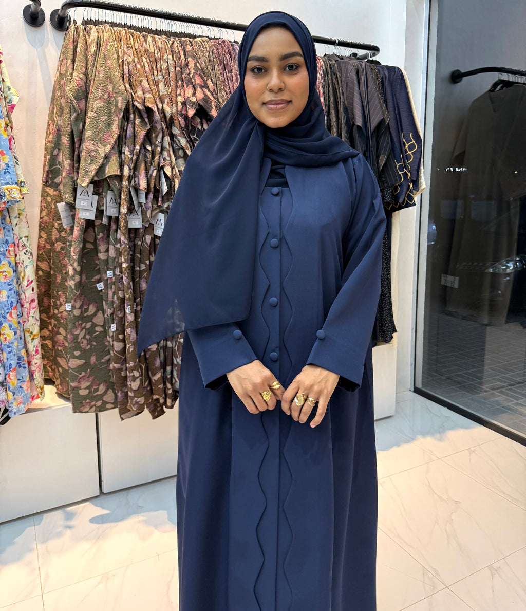 Blue Abaya