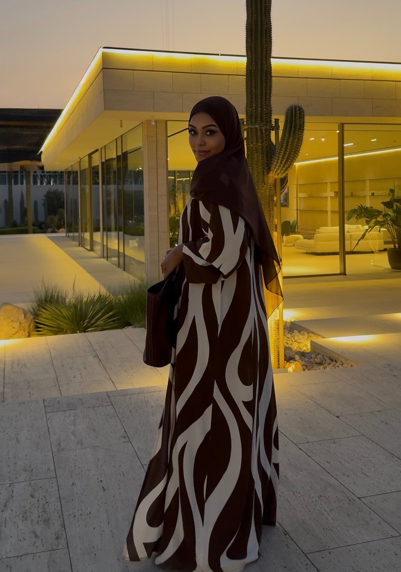 Linen Abaya