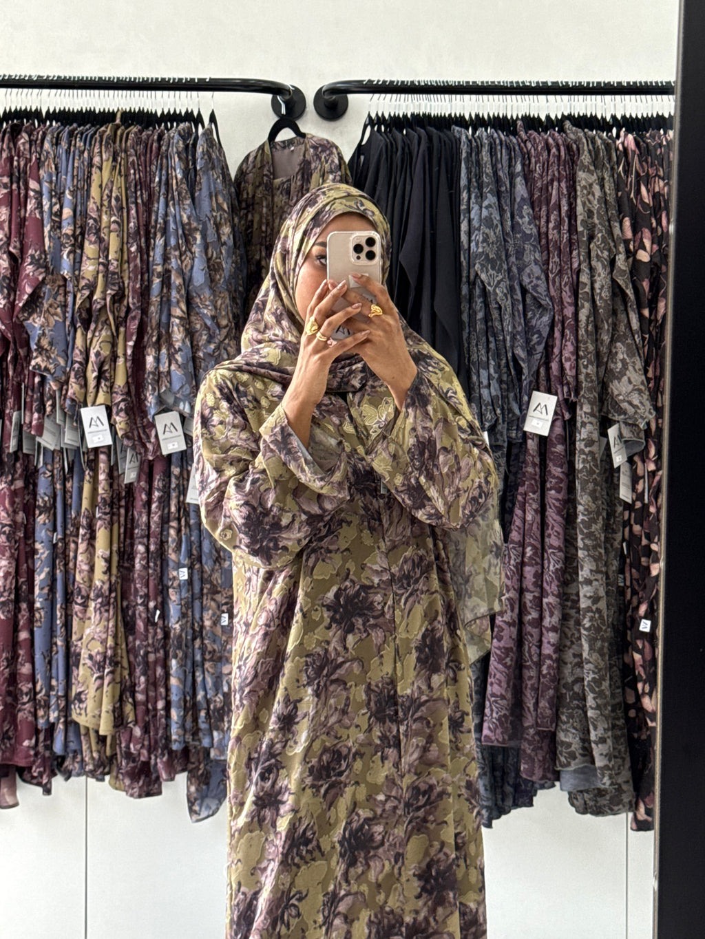 Double Chiffon Abaya