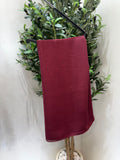 Burgundy Scarf
