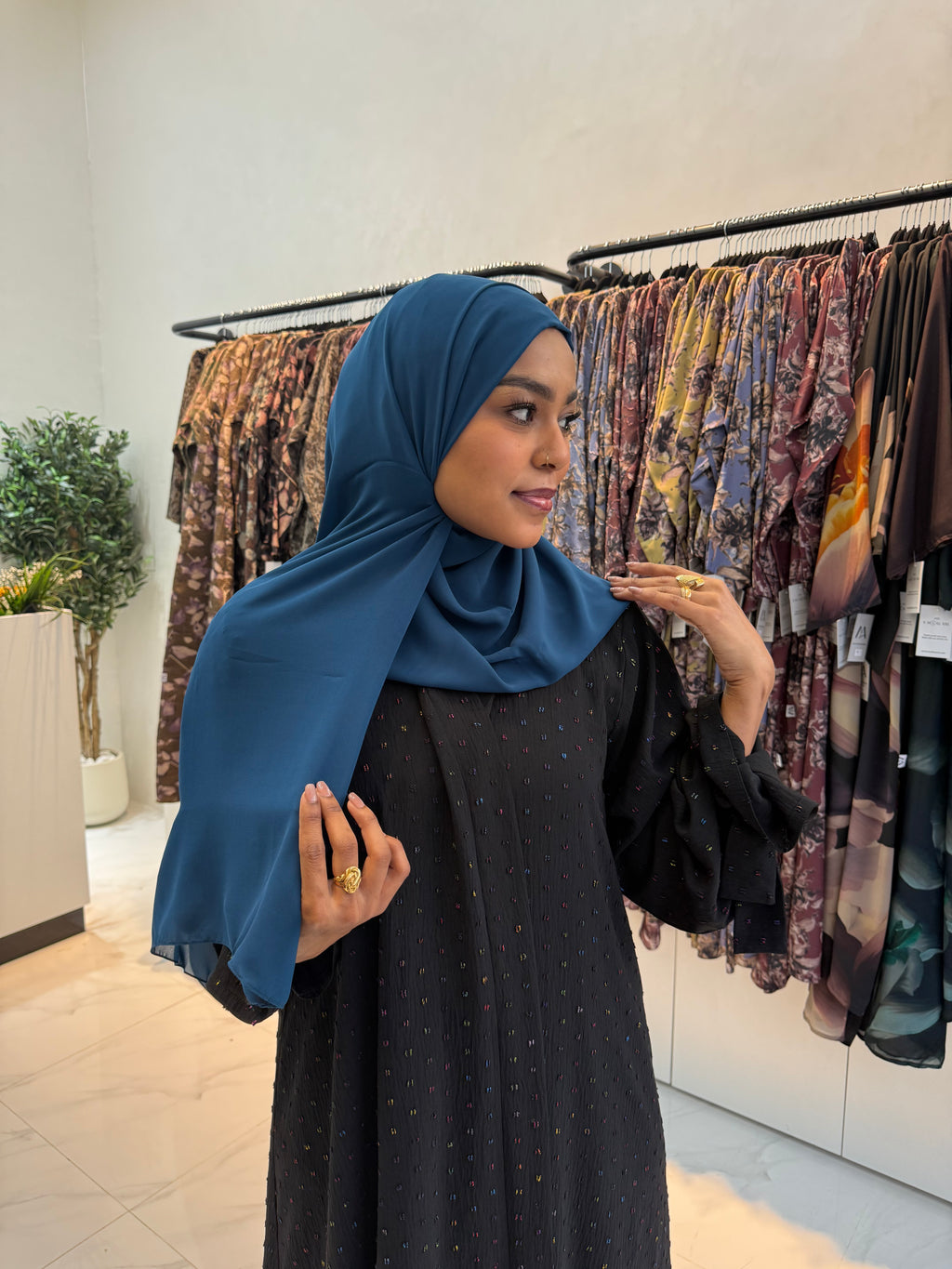 Turquoise Scarf