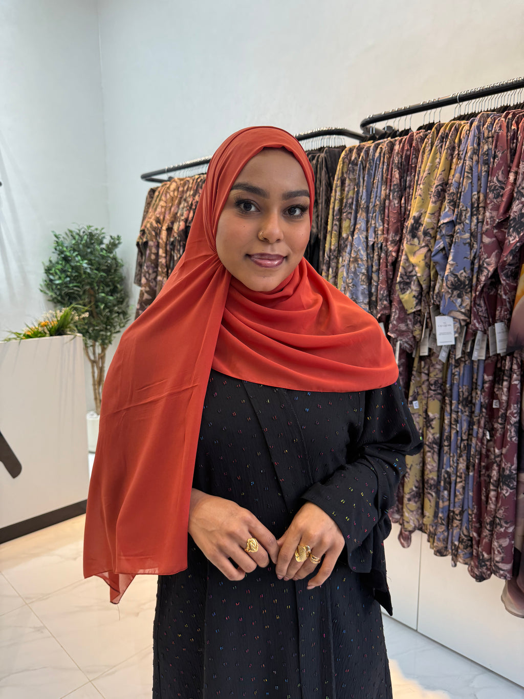 Orange Scarf