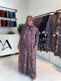 Double Chiffon Abaya